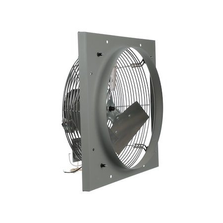 Tpi Exhaust Fan, 14" TEAO Motor, 120V, With Venturi, 1/8HP, 3-Speed, Gray CE 14-DV